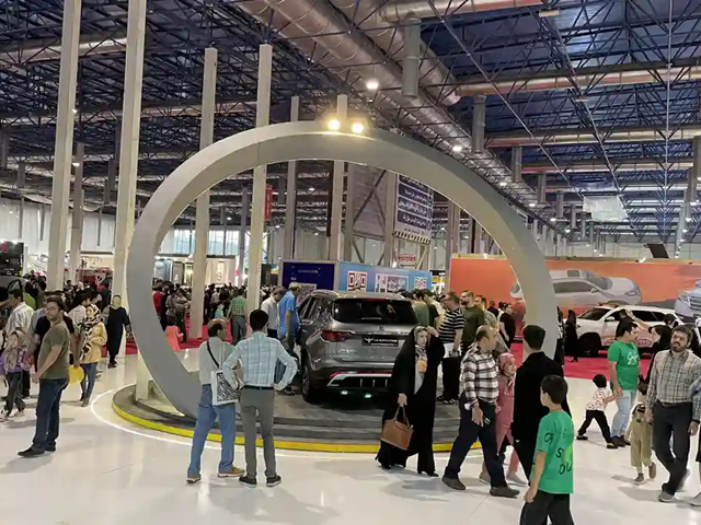 رونمایی از VGV U75 پلاس ایلیا موتور در نمایشگاه مشهد
