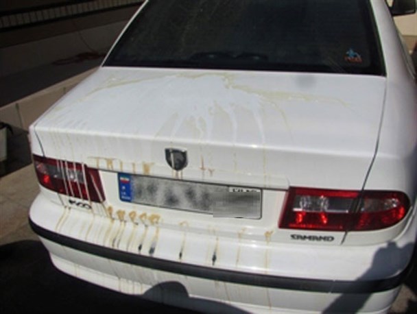 فیلم/ رابطه بین اسید پاشی و رنگ خودرو