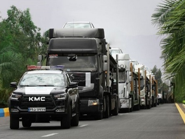 کرمان موتور به کشور عراق، خودرو صادر کرد
