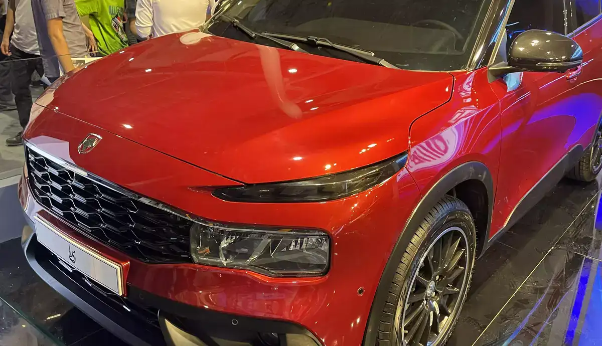 رونمایی از اولین کراس‌اوور ایران خودرو